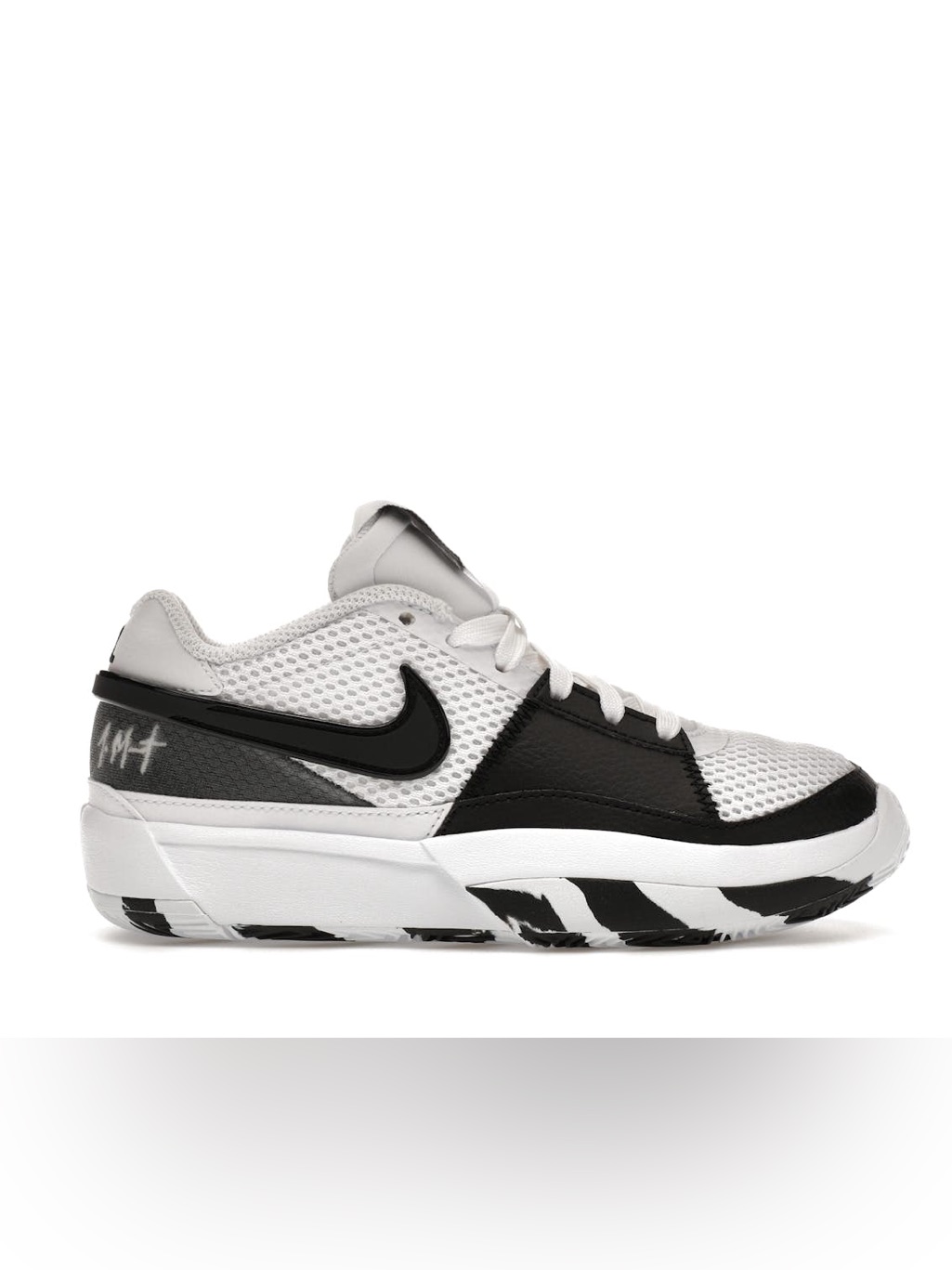 Nike Nike Ja 1 Scratch 2.0 White/Black Size 5.5y